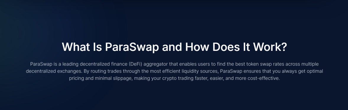 ParaSwap Routing